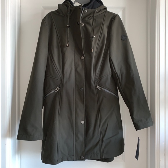 NWT FRENCH CONNECTION💥HP🎉Versatile Coat Olive, S - Picture 15 of 15